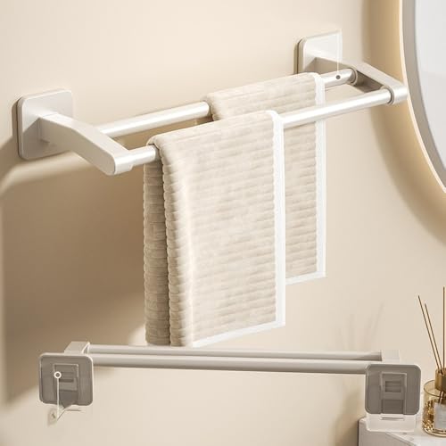 Porte-serviettes gain de place pour optimiser les petites salles de bain - 4