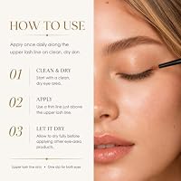 Lash Serum for Eyelash Growth-Eyelash Growth Serum, Triple-Peptide, PG-Free — image 3