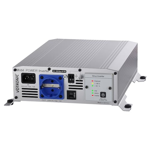 Votronic Mobile Power Inverter SMI 1200 ST-NVS przetwornica napięcia 12 V 230 V