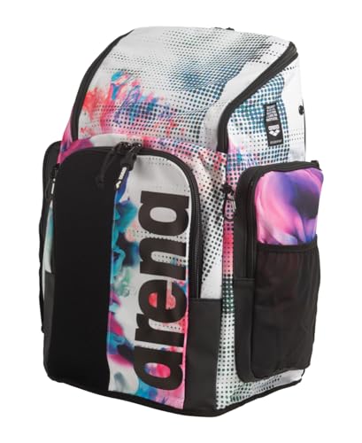 Image of ARENA Spiky III Backpack 45 Swimming Athlete Sports Gym Rucksack Large Training Gear Equipment Swim Bag for Men and Women, 45 Liters, Air Brush