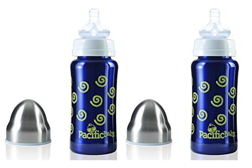 Hot Tot Insulated Stainless Steel Infant Baby Eco Feeding Bottle