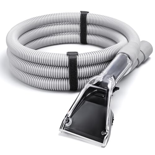 Image of OEM Standard Upholstery Tool Attachment, Better Extractor Hose Kit Compatible with Mighty Pro|Mighty Pro X3|Wide Track Carpet Cleaning Machines, Shop Vac Extractor Kit for Carpet & Upholstery Cleaning
