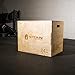 Titan Fitness 20 in. 24 in. 30 in. Wooden Plyometric Box HD Plyo Box Jump Exercise Training
