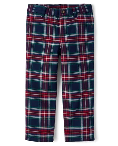 Gymboree and Toddler Dress Pants,Tidal Plaid,5T