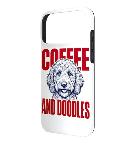 Coffee and Doodles Tshirt Funny Doodle Coffee Club Pet Lover Case for iPhone 17 Pro Max