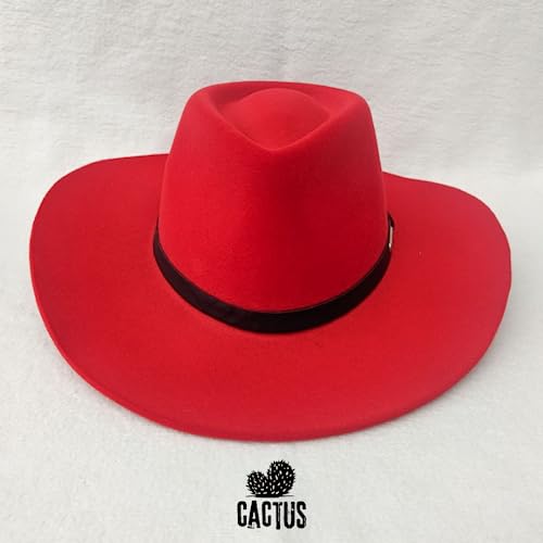 Chapéu Vaqueiro Country Cowboy Camurça Feltro enborrachada Chapéu Fedora Cavaleiro Vaquejada Festa j