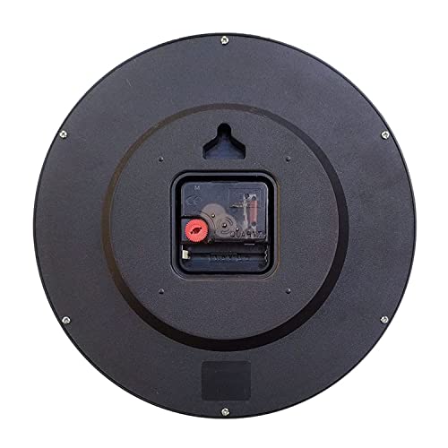 Image of SANDROSE 10-inch Designer Plastic Analogue Round Wall Clock for Home, Kitchen, Living Room, Bedroom, Office (24 cm x 24 cm x 4.5 cm) (Color 7)