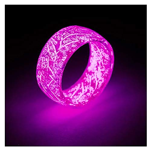 Herewegoo Luminous Glow Ring Glowing In The Dark Jewelry Unisex Decoration for Women Men