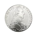 Historische Währung: Österreich 1780 SF Österreich 1780 SF Talero von Maria Teresa aus Habsburg, hergestellt aus Messing und versilbert.