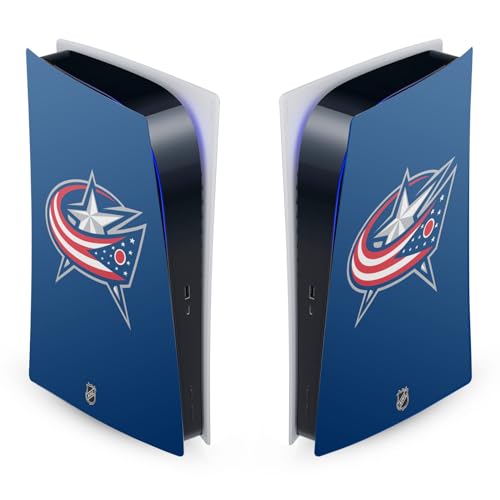 Autocollant de jeu Columbus Blue Jackets pour protéger et personnaliser la PS5 Digital Edition