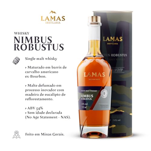 Whisky Nimbus Robustus 720 mL (Single Malt | Defumado Abv 54%)