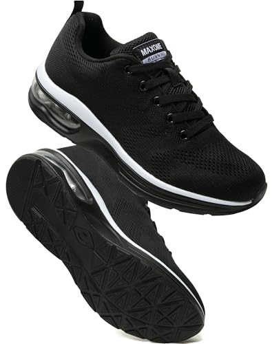 Laufschuhe Damen Turnschuhe Sportschuhe Damen Sneaker Luftpolster Stoßdämpfend Joggingschuhe Orthopädische Schuhe Leichte rutschfest Hallen Fitnessschuhe Atmungsaktiv Walkingschuhe Womens Trainers