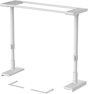 HEIAN SHINDO 冷蔵庫転倒防止つっぱり棒65(ストッパー付) マットホワイト 冷蔵庫幅65㎝用 取付高さ50~75㎝ 防災グッズ 家具転倒防止ポール 冷蔵庫用 FEQ-655WH 平安伸銅工業