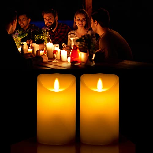 Consejos para Comprar Velas de Pilas Walmart de esta semana. 48 LED Velas Sin llama, velas eléctricas decorativas, Hasta 50 Horas de Luz, velas falsas operadas con pilas para decoraciones de festividades, celebración de temporada, decoración...