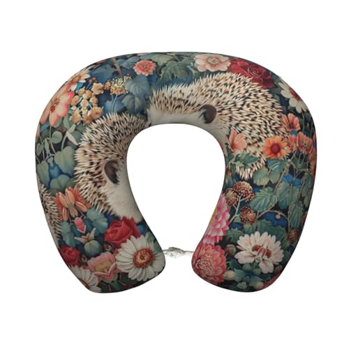 Almohada cuello de espuma viscoelástica 30 x 25 cm miniatura 1
