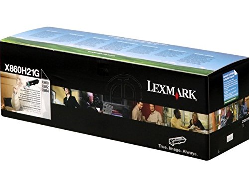 Cartouche de toner black Lexmark X860H21G pour copieur X 862 DE 4