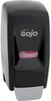 GOJO 800 Series Push-Style Lotion Soap Dispenser, Black, 800 mL - 9033-12