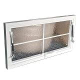 Ventana de vidrio templado para una instalación versátil, diseño duradero y ajustable para varias aplicaciones