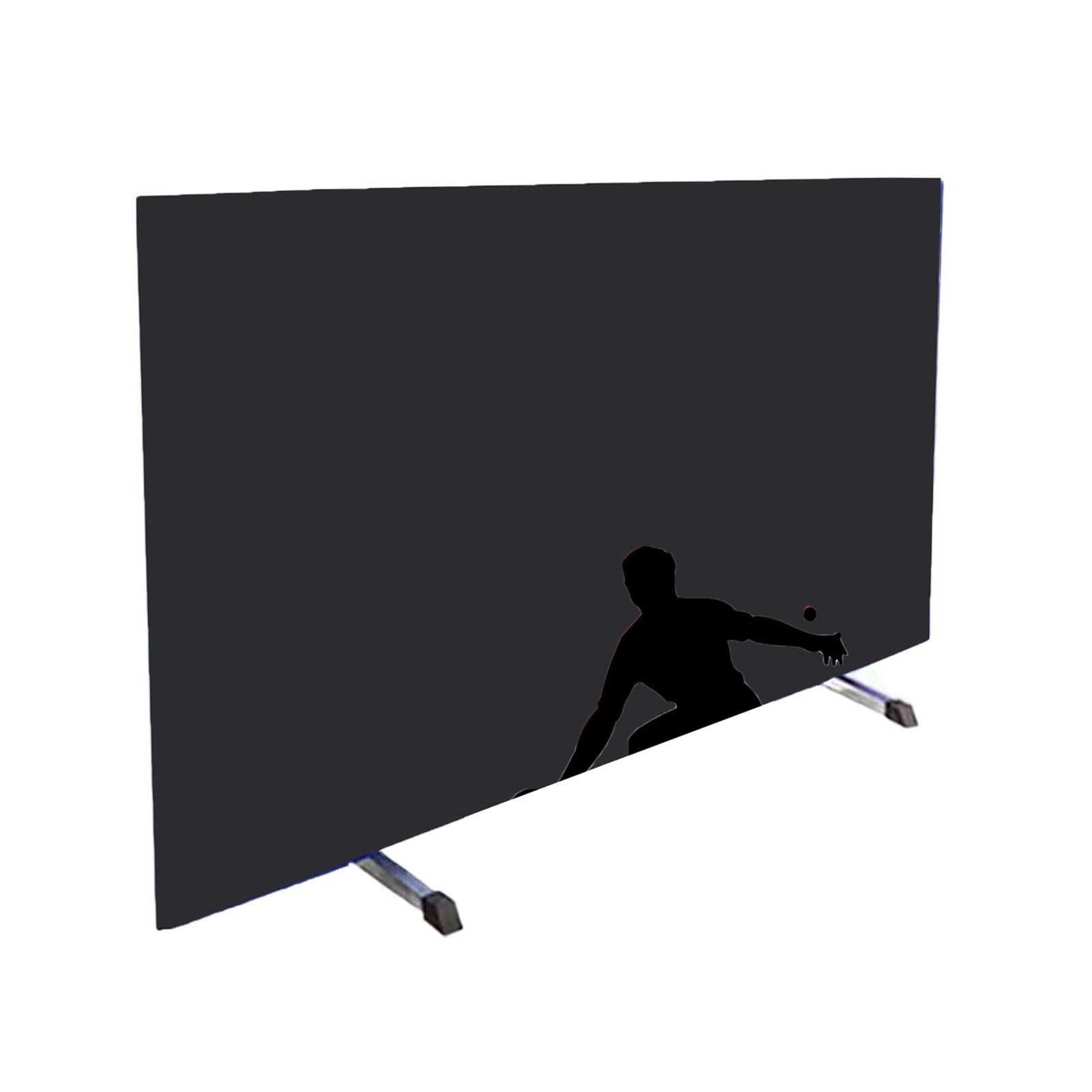Enclos de tennis de table portable et barrière réglable pour salle de sport