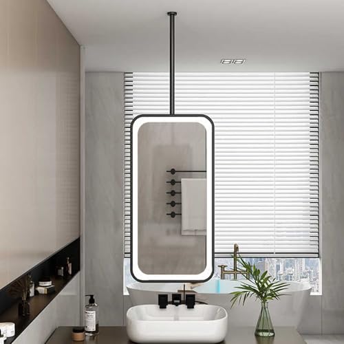LED���C�g�A3�F�̏Ɩ��A�����\�Ȗ��邳������������`�̓V����t���~���[�ŁA���r���O���[���A�x�b�h���[���A�h���b�V���O���[���ɓK���Ă��܂��B(Black,40x90cm)
