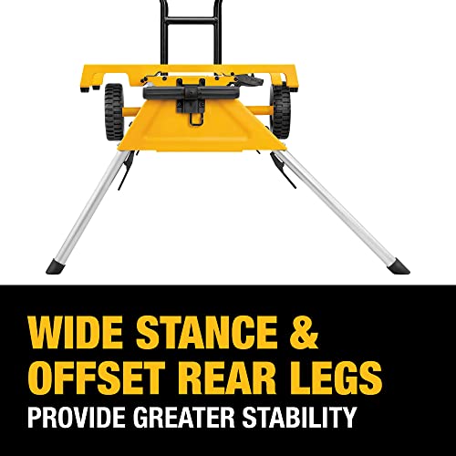 Dewalt Table Saw Stand, Rolling Stand, Collapsible And Portable, Lightweight And Compact (Dw7440Rs) #TOP4