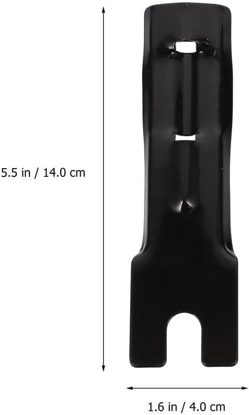 BESPORTBLE Bike Safety Flag Holder: 5Pcs Iron Bicycle Safety Flag Pole Mount Brackets for Motorcycle Dirt Bike Accessories, Black image 2