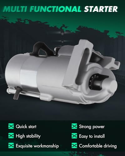 Image of SCITOO Motor Starter for 6442N Starters Fit for Buick for Commercial Chassis 1994-1995, for Buick for Roadmaster 1994-1995, for Cadillac for Fleetwood 1993-1995, for Chevrolet for Camaro 1993-1994