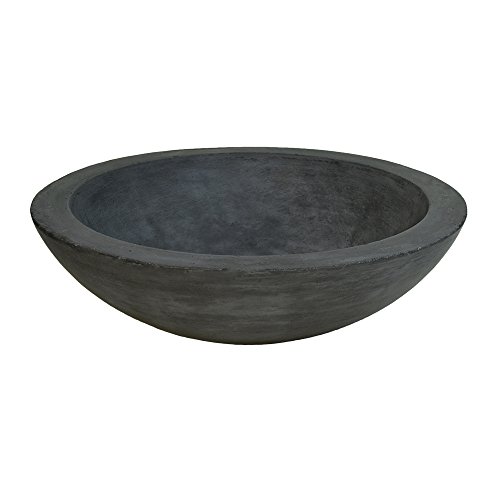 Native Trails NSL1705-S Morro Native Stone Vessel Bathroom Sink, Slate