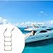 Generic Portable Climbing Ladder for Boats with High Strength Rope, 4 Step