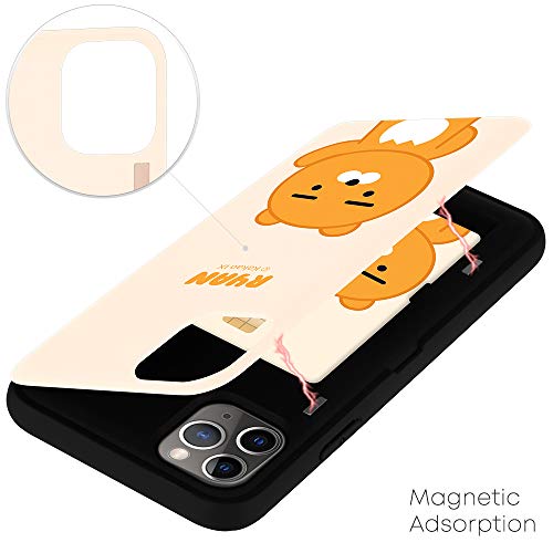 Kakao Friends Iphone 11 Pro Max Wallet Case With Card Holder, Protective Dual Layer Bumper Phone Case (Ryan Beige) Ip11Pm-Kmdb-Rynbg #TOP4