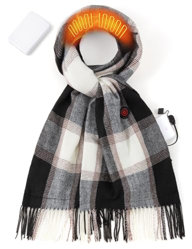 EN'DA professional Heated Scarf for Women Rechargeable with Battery