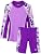 Tuga Girls Two-Piece Long Sleeve Bathing Suit Set 2-14 Years, UPF 50+ Protection