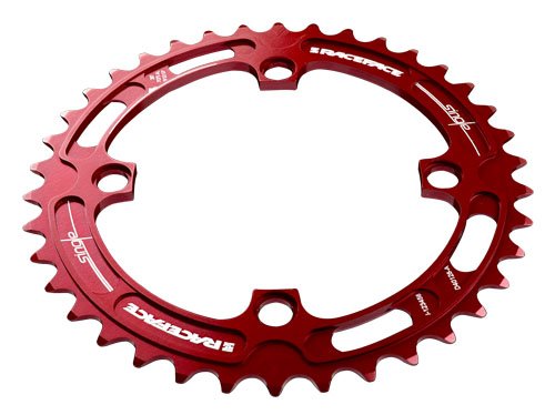 Raceface 104Mm Single Chain Ring, Red, 36T 9/10/11 Speed #TOP1