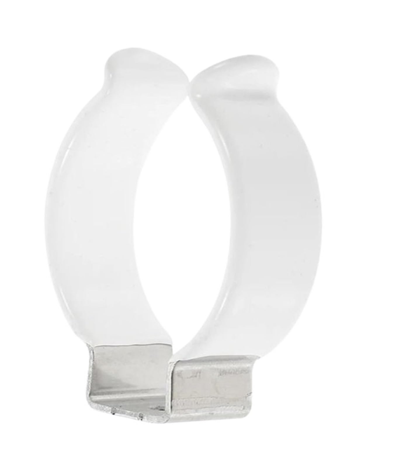 Dwammebrs One Color U Clips Holder Bracket 5Pcs Fixing Spring Clip Clamp Holders With Rubber Protection(5Pcs T5)