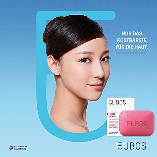 Eubos | vast wasstuk rood | 125 g | tegen onzuivere huid | zachte lichaamsreiniging | huidtolerantie dermatologisch getest | pH-huidneutraal - Image 3