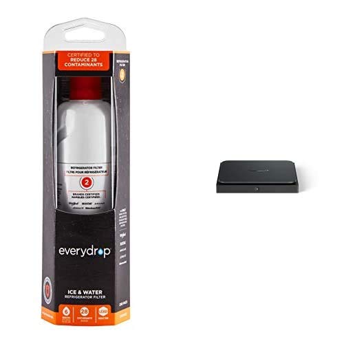 EveryDrop by Whirlpool Refrigerator Water Filter 2, EDR2RXD1 (Pack of 1) + Amazon Dash Smart Shelf (Small - 7