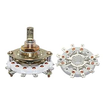 Vieux Sélecteur Rotatif TOWER 5 Positions – Modèle 2.813.158, Made In USA, Sous Brevet