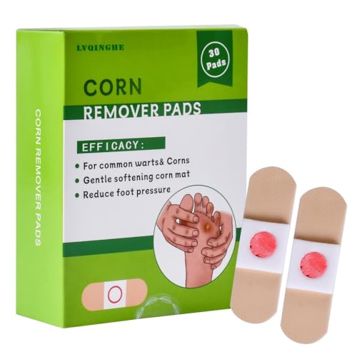 Corn Remover Pads for Feet and Toes, Callus Remover for Feet,Tackle Tough Corns with Ease