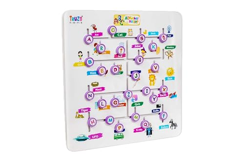 See full amazon price history chart for Truzo Alphabet Master Puzzle Game|ABCD Jigsaw Puzzle Preschool Learning Improve Vocabulary, Alphabet Maze Puzzle, Fine Motor Skills Toys for 2yrs Above Boys Girls,Learning Educational Board for Kids Truzo Alphabet Master Puzzle Game|ABCD Jigsaw Puzzle Preschool Learning Improve Vocabulary, Alphabet Maze Puzzle, Fine Motor Skills Toys for 2yrs Above Boys Girls,Learning Educational Board for Kids (B0D9H8FCXH) Amazon Price History, Amazon Price Tracker