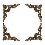 Für ein angenehmes Nutzungserlebnis: Die Holzapplikationen und -einlagen bestechen durch ihr geschnitztes Design und hochwertiges Holzmaterial. Jedes Stück ist sorgfältig geschnitzt, die Details sind exquisit, und die exquisiten Oberflächen sind schon beim Berühren spürbar.