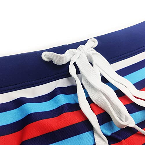 UXH Mens Swimsuit Briefs Padded Swimwear Sexy Strips Fashion Swimming Bikini Board Beach Surfing Swim4