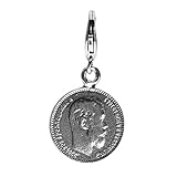 Maße: ca. 32mm x 18mm BONA ROCA Charm Münze\