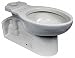 American Standard 3703.001.020 Yorkville Right Height Elongated Pressure Assisted Two Piece Toilet, White