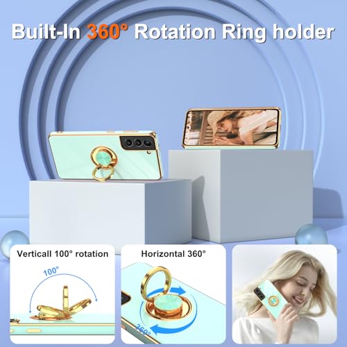 Coque Samsung S21 Plus pour éviter les rayures et chutes avec support bague - 5