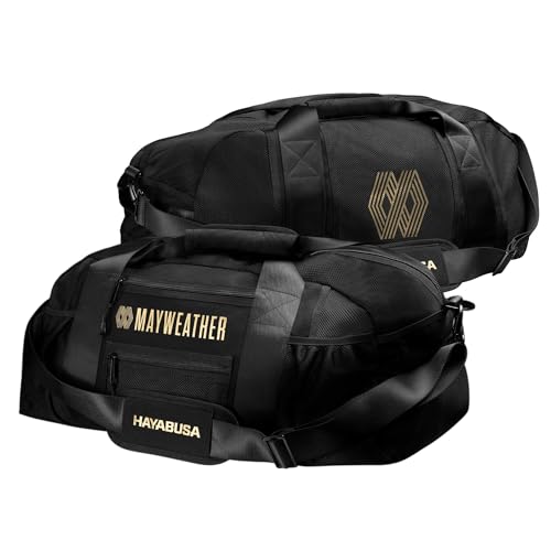Hayabusa Mayweather Mesh Gym Bag - Black/Gold, 70L2