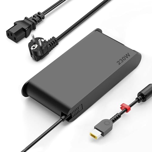 Chargeur Lenovo Legion 5 230W idéal pour le télétravail sur Thinkpad P53 et Y540