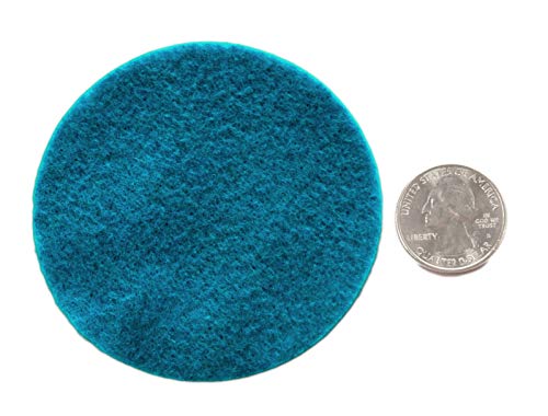 Image of Playfully Ever After Ocean Blue Craft Felt Circles (3 Inch - 30pc)