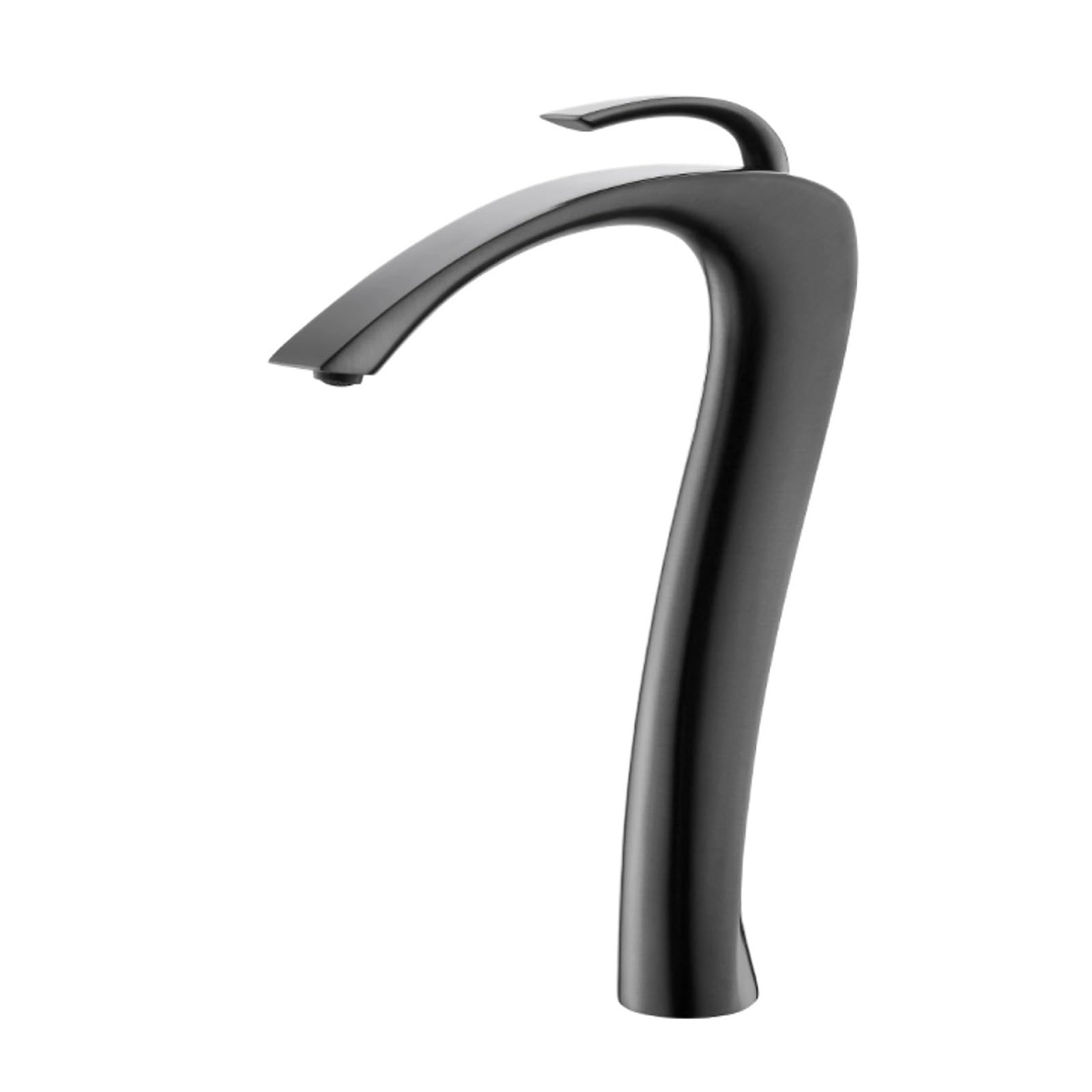 Laighjenbcf Gun Grey Faucet，Chrome Luxury Brass Bathroom Vanity Faucet Modern Deck