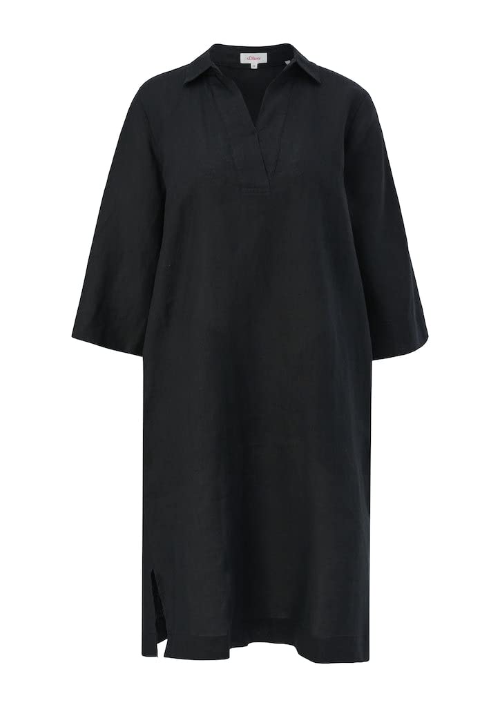 s.Oliver Women's Blouse Dress, Black, 10
