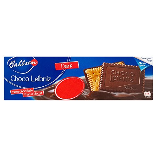 Bahlsen Choco Leibniz Oscuro 125g (paquete de 6 x 125g)